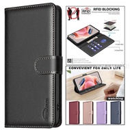 For Realme 15 Pro Case RMX5106 RMX5101 Business RFID Blocking Phone Case for Realme 14X 5G Case Real