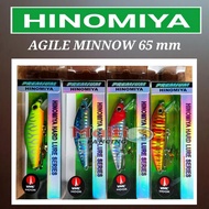 Hinomiya premium agile minnow 50S / agile minnow 65S