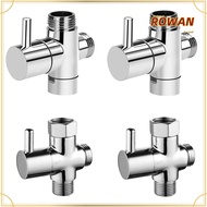 ROWANSG Diverter Valve Fixed Spray Head Diverter G 1/2 Shower Head Diverter Valve Shower Diverter Va