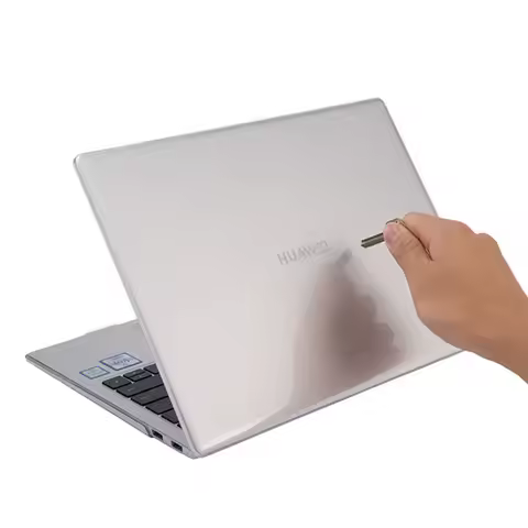 Transparent Crystal Plastic Hard Clear Laptop Shell Case Cove For Huawei Honor MateBook 13 14 MateBo