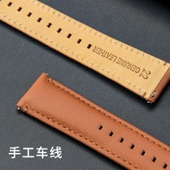Quick Shipping Adapt to Fossil Genuine Leather Watch Strap Male FS5061 FS5237 ME3052 3054 22mm Quick
