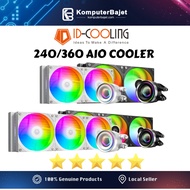 ID-COOLING FX BLACK WHITE AIO CPU WATER COOLER 120MM FAN