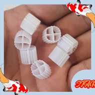 aquarium kolam media filter KALDNES 1000 ML 1 LITER K1 MBBR kaldnes kaldness