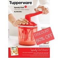 80% !!! Tupperware Speedy Chef Quick Mixer Blender Manual Dalgona Coffee Sponge Dough