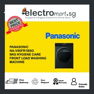 PANASONIC 9KG HYGIENE CARE FRONT LOAD WASHING MACHINE WITH DRY ASSIST NA-V90FR1BSG (BLACK)