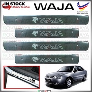 [BESI] Proton Waja Campro MMC Stainless Steel Chrome Side Sill Kicking Plate Garnish Moulding Cover 