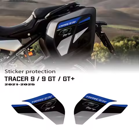 For Tracer 9 GT + Tracer 9GT Plus 9GT 2021 2022 2023 2024 Motorcycle Sticker Protection Kit Suitcase