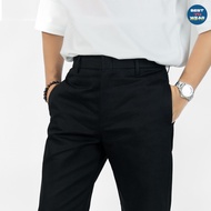 K7 กางเกงขากระบอกตรง 8 - 9.5 นิ้ว Chino K7 ผ้าเวสปอยท์