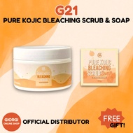G21 Pure Kojic Bleaching Scrub Soap | Exfoliating | Whitening