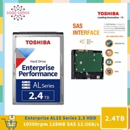 (NOT For HOME PC)TOSHIBA/DELL AL15SEB24EQ/AL15SEB24EQY HDD 2.4TB 2.5" SAS 12Gb/s 128MB 10500RPM For 