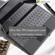 Silicone keyboard Cover Transparent Black 2022 Microsoft surface Laptop 3 4 5 Go 12.4 13.5 inch Skin Dust cover