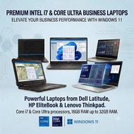 13th Gen & Ultra Business Laptop | Dell Latitude 7450/5440/5340 | Precision 3480 | ThinkPad T14 | i5