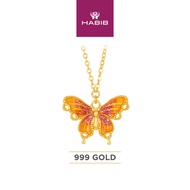 HABIB 999/24K Yellow Gold Necklace WWGC1380524