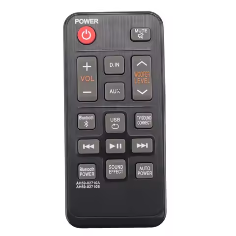 Sound Bar Replacement Remote Control for Samsung Soundbar HW-JM25 HW-J250 HW-JM25/ZA HW-J250/ZA HWJM