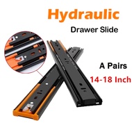 Hydraulically Drawer Slider Drawer Guide Anti-Pinch Hand Stainless Steel Drawer Slide