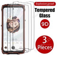 WW 3PCS Tempered Glass For Blackview BV9300 Protective ON Black
