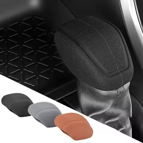 1pc Car Automatic Gear Shift Knob Cover Kit Antislip Shifter Handle Cover For Toyota Corolla RAV4 Ve