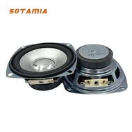 SOTAMIA 2Pcs 3 Inch Full Range Audio Speaker 4 Ohm 10W Hifi Music Home Theater Sound Loudspeaker DIY Portable Bluetooth Speaker