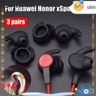 OLINI 3 Pairs Earphone Cover Bluetooth Headset In-Ear Ear Hook Earbuds Tips for Huawei Honor xSport 