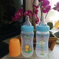 TUPPERWARE TWINKLE PENGUIN BABY BOTTLE WITH TEAT (BOTOL SUSU 9oz/5oz)