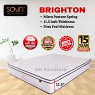 SOVN (United Kingdom) BRIGHTON Micro Posture Spring Mattress