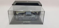 Minichamps 1:43 保時捷  Porsche 718 Cayman GT4 RS  灰