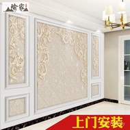 Wallpaper 2022 Movie TV European Wallpaper 8d Three-Dimensional Atmosphere 16D Background Wall TV Wa