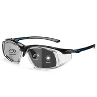 Cyxus Full Coverage Shield Sunglasses Photochromic Lens HD Polarized for Driving P1358