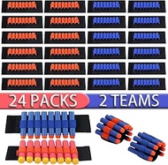 Refill Darts Bullets Compatible with Nerf Gun Bullets Toy Guns N-Strike Elite 2.0 Series, Laoppoc Premium Foam Bullets Pack for Children Kids Birthday Christmas Role Play Nerf Battle Game Gift