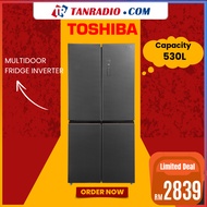 Toshiba Multidoor/Side By Side Fridge | 530L/580L Inverter | PureBio