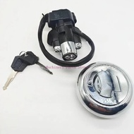 Motorcycle Ignition Switch Fuel Tank Gas Cap Lock W/Keys for Keeway Superlight 125 150 200 QJ200-2G 