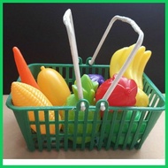 Fruits toys with basket