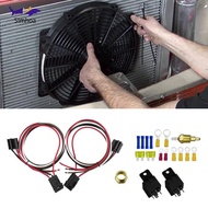 [Simhoa] Dual Cooling Fan Relay Kit 185 On 175 Off 40 Amp Waterproof Relay Thermostat