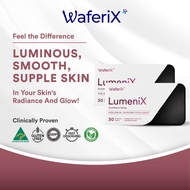 [2 Box] WaferiX LumeniX 100mg Skin Brightening Glutathione Supplement (Acne scar, Whitening, Lighten
