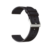 สายนาฬิกาหนังแท้ 22mm สำหรับ Huawei Watch GT2 Pro GT3 46mm GT 2e สายรัดข้อมือแบบอ่อนที่ยื่นออกมาสำหรับสายสำรองสำหรับ Huawei Watch GT Runner Active