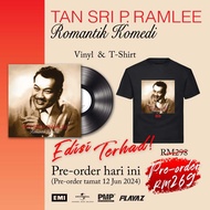 Tan Sri P. Ramlee - Romantic Komedi ( Vinyl + T-Shirt ) Ready Stock