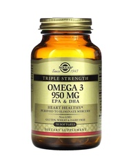 Solgar Omega 3 EPA & DHA Triple Strength 950 mg Softgels