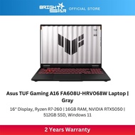 ASUS TUF Gaming A16 FA608U-HRV068W Gaming Laptop - 16" WUXGA/R7-260/16GB/512GB SSD/RTX5050/Win11