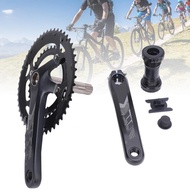 Cycle Crankset  Aluminum Alloy Chainring Crank Set for 9 Speed To 12