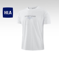 HLA Sportsday Series Summer Outdoor Sport Short Sleeve T-Shirt Men-HNTBW2Y113AK2