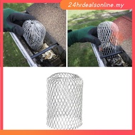 [HRDEAL]Metal Mesh Gutter Leaf Debris Mud Trap Guards Drain Pipe Cover Downpipe