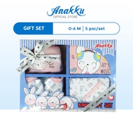 Anakku Newborn Baby Girl Gift Set [5pcs/set] Set Hadiah Bayi Perempuan [0-6 Months] 120497-1