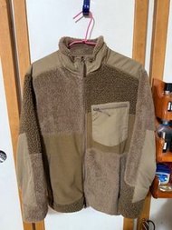 UNIQLO 拼接毛外套