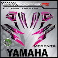 STICKER STRIPE MOTOR  YAMAHA  LC135 exciter R v2-v5 (100)