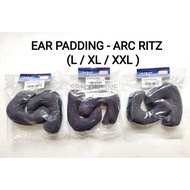 HELMET EAR SPONGE - ARC RITZ (L / XL / XXL)