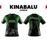 HIKING JERSEY | BAJU HIKING GUNUNG KINABALU GREEN EDITION