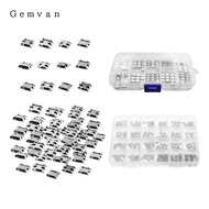 [Gemvan] SiaBiced Micro USB Female Male Jack Port, 5-Pin USB Connectors Repair Replacement Adapter