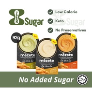 [NO ADDED SUGAR] MEZETE Hummus with Breadstick 92g - Low Calorie, Keto, Vegan, Healthy Diet, HALAL