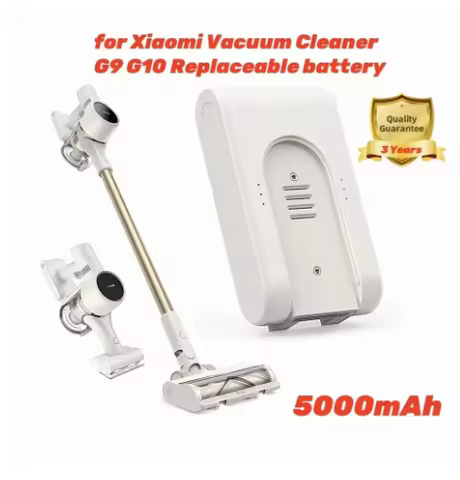 QULE 25.2V 5000mAh P2046-7S1P-BC Vacuum Cleaner battery For Xiaomi Mijia Dreame G9 G10 1S R10