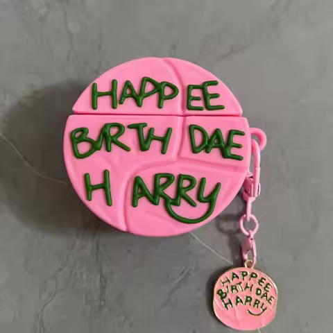 For Samsung Galaxy Buds 3 2 Pro Buds3 Live FE Earphone Case 3D Birthday Cake Silicone Cartoon Headph